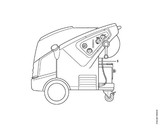 Limpiadora eléctrica de alta presión (RE) RE 661 PLUS Níºmero de máquinaÂ  de la marca Stihl